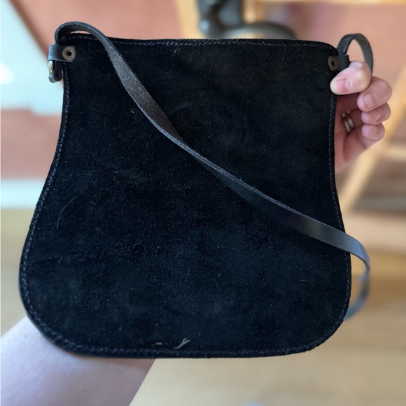 Vintage Picasso Cubism style hand tooled leather purse! - Picture 3 of 3